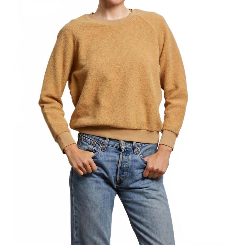 perfectwhitetee Ziggy Crewneck Inside Out Sweatshirt NWT